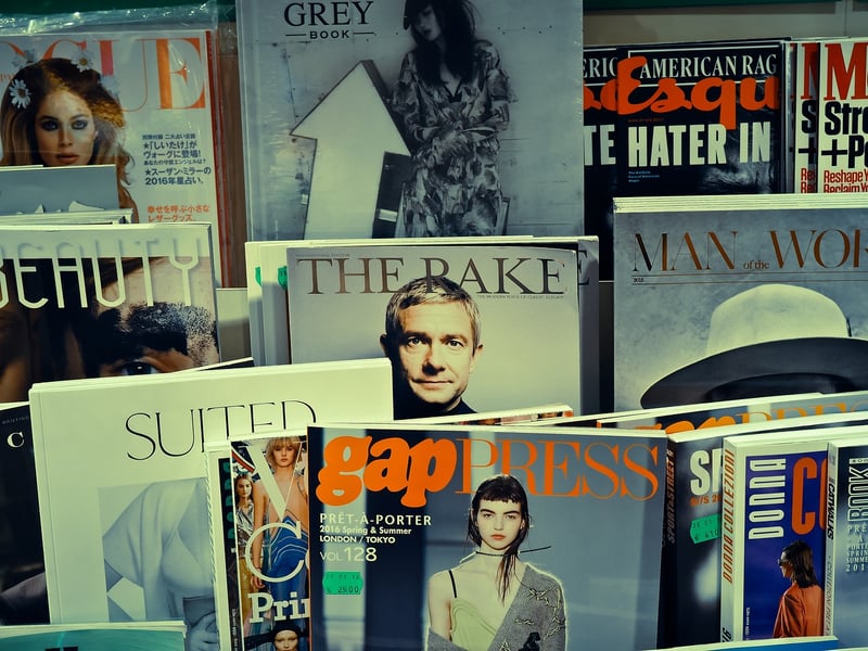 Magazine Collage Wall Art
